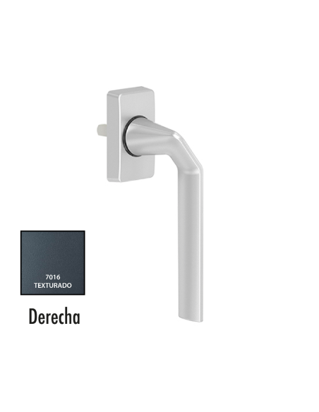 MANILLA LAMBDA MULTIFUNCION PRO ACODADA DERECHA RAL 7016TXT REF 712492