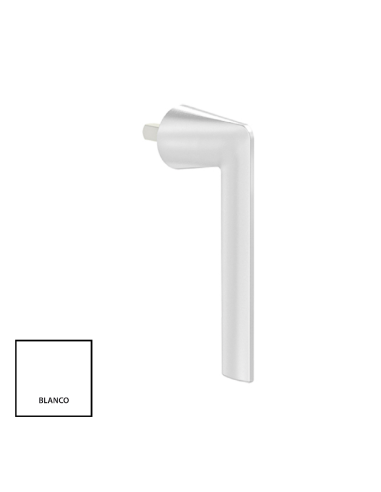  MANILLA MINIMALISTA LAMBDA LACADO BLANCO REF...