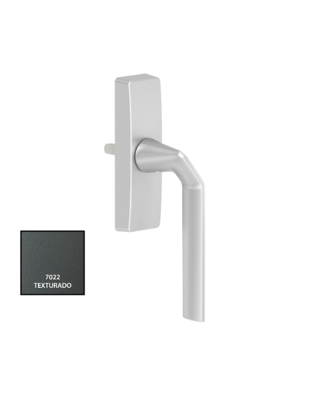 MANILLA LAMBDA MULTIFUNCION ACODADA REFORZADA DERECHA RAL 7022TXT REF 711692