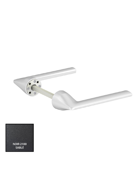 MANILLA MINIMALISTA LAMBDA RECUPERABLE (JUEGO) LACADO RAL 2100 SABLE REF 777892