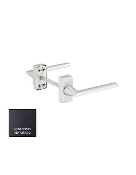 MANILLA LAMBDA RECUPERABLE JUEGO LACADO RAL 9005TXT REF 710592