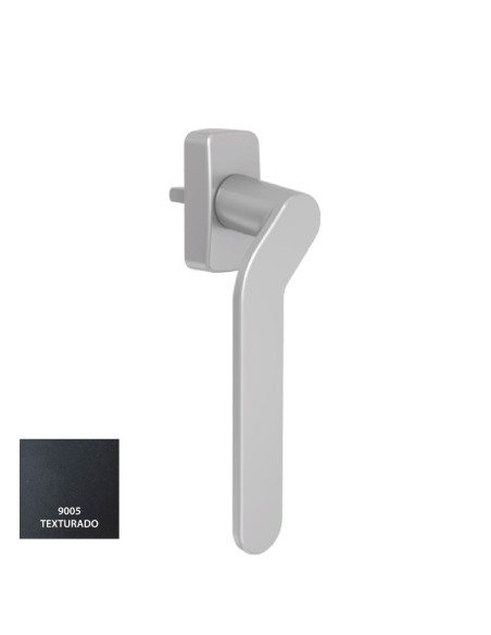 MANILLA SIRIUS MULTIFUNCION ACODADA IZQUIERDA 9005 TXT REF 077892