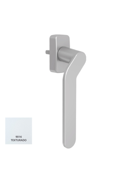 MANILLA SIRIUS MULTIFUNCION ACODADA IZQUIERDA 9016 TXT REF 077892