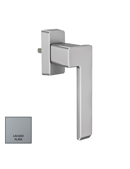 MANILLA DELTA MULTIFUNCION ACODADA DERECHA LACADO PLATA REF 702491
