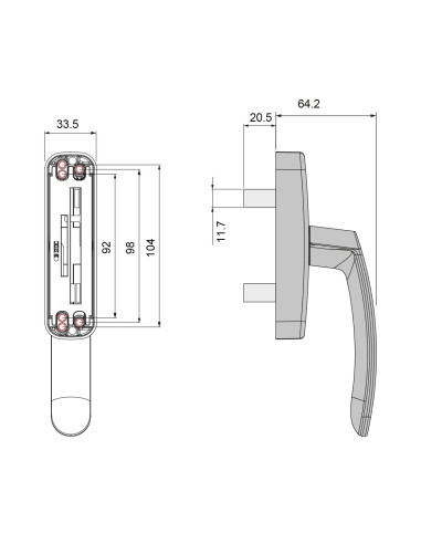 CREMONA SIRIUS PRACTICABLE 2 PALAS INOX...