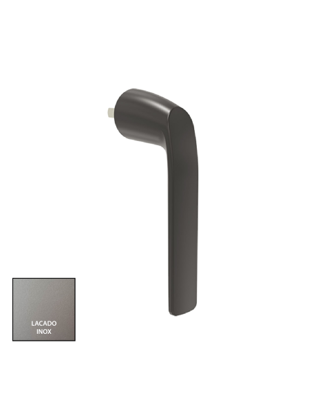 MANILLA MINIMALISTA GAMMA CORREDERA Y CANAL 16 (4 PUNTOS DE APOYO) LACADO INOX REF 772393