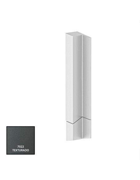 CIERRE MULTIPUNTO MINIMALISTA EDGE 210MM PUERTA DERECHA 7022 TXT REF EDGE210D