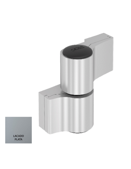 BISAGRA ARIES UNIVERSAL 2 PALAS LACADO PLATA REF 010T28091 