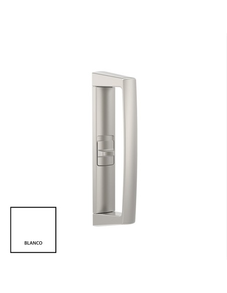 TIRADOR CORREDERA TITAN PARA CIERRE DE EMBUTIR BLANCA REF 03430001
