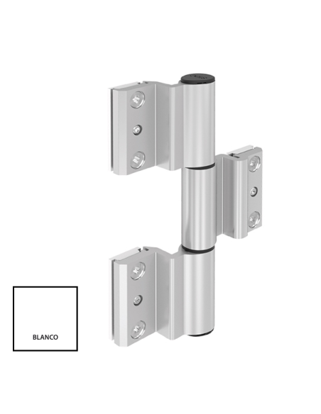 BISAGRA ACRUX FR  CANAL CENTRADO  3 PALAS BLANCO REF P030D01 