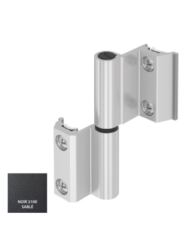 BISAGRA CARINA CE PLETINA Y EJE INOX 2100 SABLE...