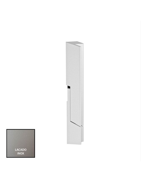 CIERRE MINIMALISTA EDGE 210MM  PUERTA IZQUIERDA LACADO INOX REF EDGE210I