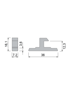 CONTRACIERRE UNIVERSAL ATORNILLADO REF C-9002