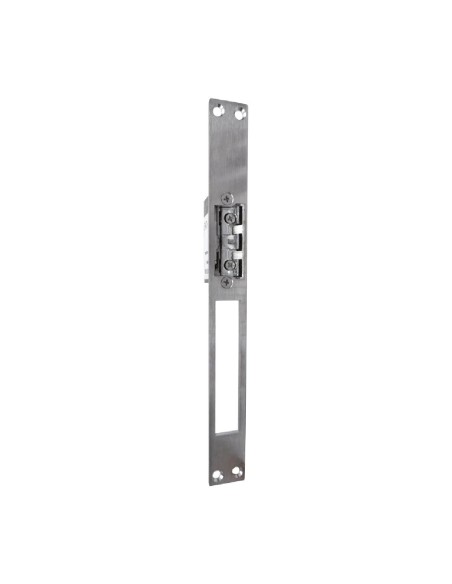 CERRADERO ABREPUERTAS ELECTRICO ESPECIAL PRECARGA  SERIE 99 PRELOAD TOP  LARGO FRENTE 25MM INOX Y MVT REF 99-1 PL ABDF TD 400/YM