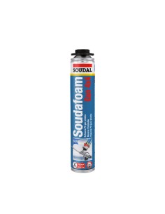 SOUDAFOAM GUN  4X4  DURAVALVE AMARILLO 750ML 12 UDS X CAJA