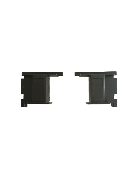 TAPA PERFIL INVERSOR 40X20 NEGRO ANTIGUA (JGO) REF TI 40x20