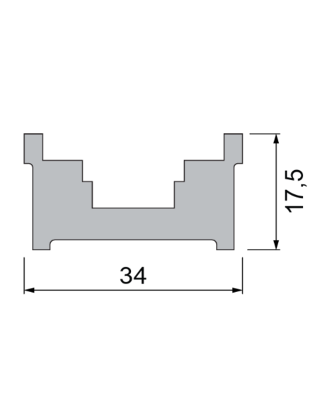CALZO PARA CIERRE MULTIPUNTO REF 70/1007 (EXLAVAL  123381)