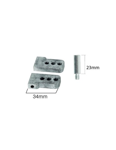 KIT EXTENSOR APERTURA EXTERIOR 23MM, 34 MM (JUEGO)