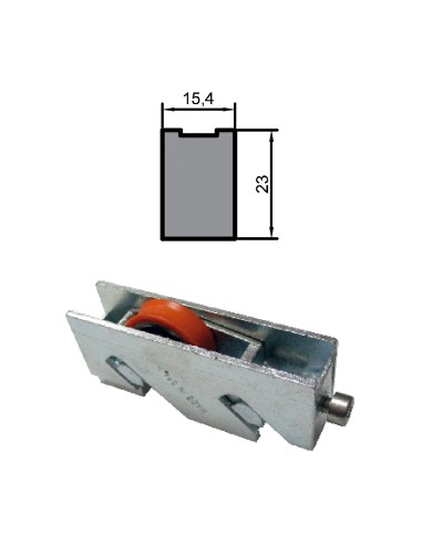 RUEDA S/ELITE VENTANA ZAMAK REGULABLE...