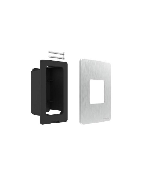 EMBELLECEDOR ACERO INOX (EKEY DLINE HUELLA DIGITAL)  REF 201111