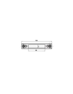 CERRADERO CAMARA EUROPEA INOX REGULABLE SUPERIOR/INFERIOR...