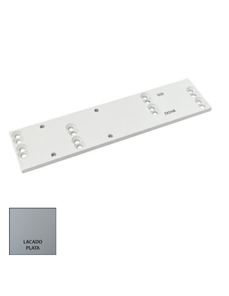 PLACA ADAPTACION PARA SUSTITUCIONES CIERRAPUERTAS TS 1500 G PLATA REF 153994