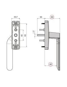 MANILLA ALTAIR MULTIFUNCION ACODADA REFORZADA DERECHA... 2