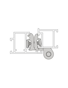 BISAGRA HERCULES CE TRIPLA NEGRO REF C017002  2