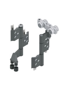 CONJUNTO BISAGRA TANDEM SUPERIOR/INFERIOR NEGRO REF...