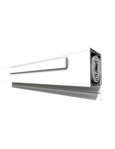 AIREADOR AIRSLOT 45 (624 X 16 X 45) NEGRO REF AST0645NEG
