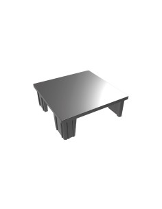 TAPA / UNION / FIJACION PARA TUBO 100X100 NEGRO REF...