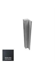 TIRADOR EXTERIOR MINIMALISTA EDGE 210MM PUERTA 9005 TXT...