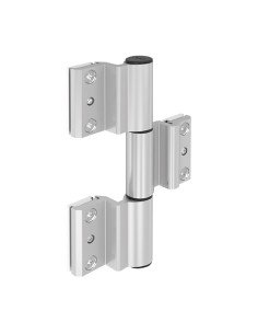 BISAGRA ACRUX FR  CANAL CENTRADO  3 PALAS LACADO INOX REF...