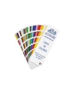 CARTA DE COLORES RAL ALUMABE