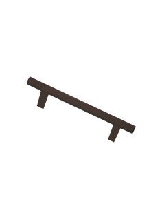 TIRADOR NEGRO CUADRADO DESPLAZADO 25X25X500MM REF EQ-M861