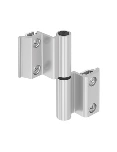 BISAGRA CARINA 3  HOJA CE PLETINA Y EJE INOX BLANCO...