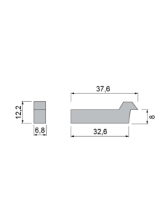 CONTRACIERRE PERIMETRAL SUPERPUESTO SERIES DE 60 REF 20-9-Z