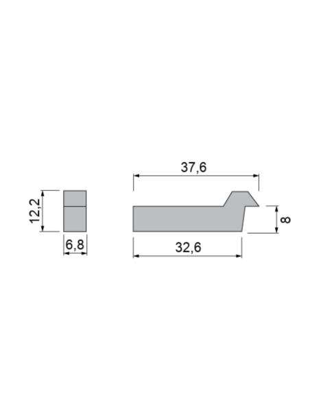 CONTRACIERRE PERIMETRAL SUPERPUESTO SERIES DE 60 REF 20-9-Z