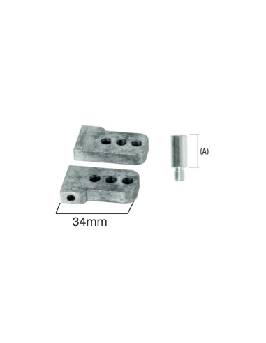 KIT EXTENSOR APERTURA EXTERIOR 16MM, 34MM (JUEGO)