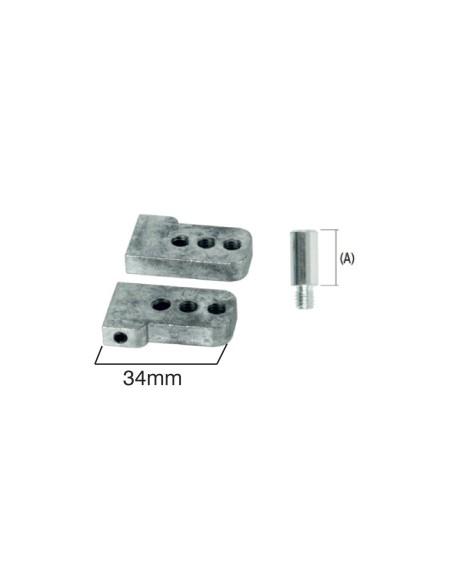 KIT EXTENSOR APERTURA EXTERIOR 16MM, 34MM (JUEGO)