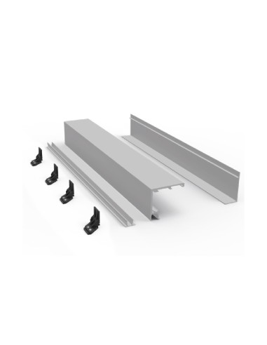 Conjunto perfil superior corredero BLOQ. Alum....
