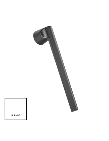 MANILLON MINIMALISTA LAMBDA PARA ELEVABLE LACADO BLANCO REF 232801