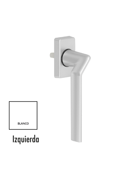 MANILLA LAMBDA MULTIFUNCION PRO ACODADA IZQUIERDA LACADO BLANCO  REF 712501