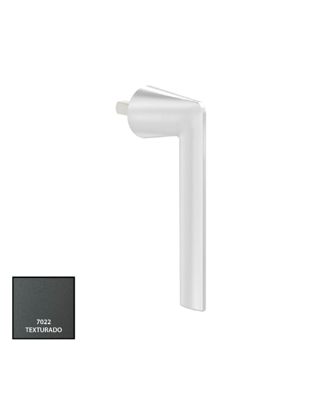 MANILLA  MINIMALISTA LAMBDA LACADO RAL 7022 TXT REF K770892