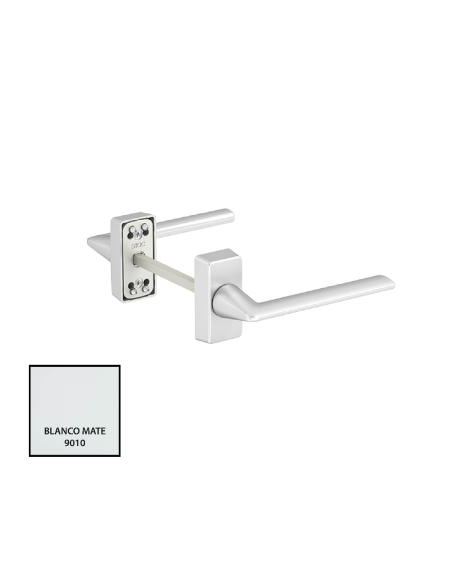 MANILLA LAMBDA RECUPERABLE JUEGO LACADO RAL 9010 MATE REF 710592