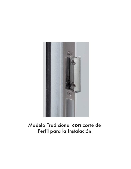 CERRADERO  ABREPUERTAS ELECTRICO ESPECIAL PRECARGA  SERIE 99 PRELOAD  LARGO FRENTE 25MM INOX Y MVT REF 99-2 PL ABDF 400/M25X