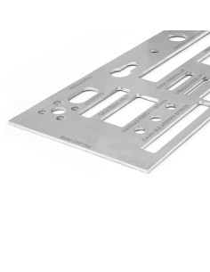 PLACA COPIADORA MECANIZADOS 480X124MM CHAPA 3MM AISI 304...