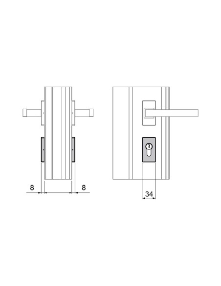EMBELLECEDOR KAIROX RECTO AISI 304 REF 260100