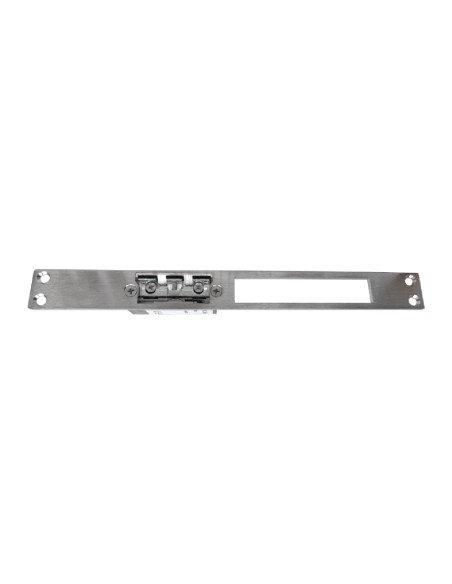 CERRADERO ABREPUERTAS ELECTRICO LARGO  99 TOP  FRENTE 25MM INOX Y MULTIVOLTAJE REF 99-1 ABDF TD/YM X 