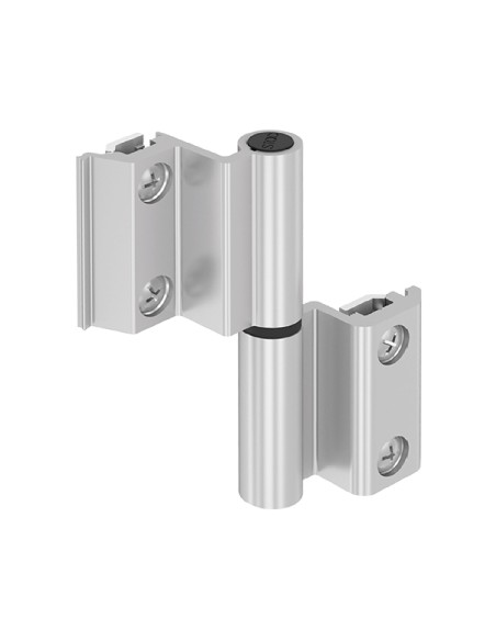 BISAGRA CARINA 3  HOJA CE PLETINA Y EJE INOX LACADO ORO REF 014D93